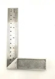 6" 150mm TRY SQUARE STEEL RIGHT ANGLE MEASURE CARPENTERS ENGINEERING woodwork