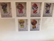 Paw patrol Set 6 Building Blocks and instruction