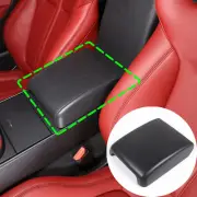 Matte Black Armrest Box Center Console Cover For Jaguar F-TYPE 2013-2024 (for: Jaguar)