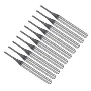 6x1.1mm Tungsten Carbide CNC End Mill CNC Router Bits Right Hand 10pcs