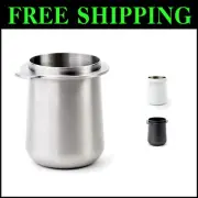 Elegant 58mm Stainless Steel Dosing Cup - Perfect for Espresso Enthusiasts