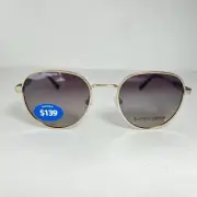 Elton John Bohemian Sunglasses Gold Metal Frames
