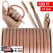 NEW 14 GA Gauge 100 Feet ft Heavy Duty Marine Car Home Audio Cable Speaker Wire