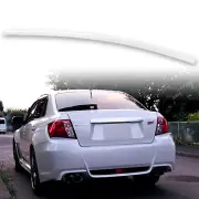 Fyralip Painted Trunk Lip Spoiler For Subaru Impreza WRX 10-12 White Pearl 37J