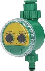 G3/4 Thread Automatic Irrigation Controller,Electronic Smart Irrigation Watering Timer Plant Irrigation System with LCD Display Screen for Garden Patio Greenhouses Flower Beds Lawn