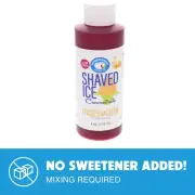Hypothermias PEACHES AND CREAM Flavor Syrup Snow Cone Concentrate UNSWEET