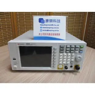 康榮科技二手儀器領導廠商Keysight N9322C/600 7GHz Spectrum Analyzer 頻譜分析儀