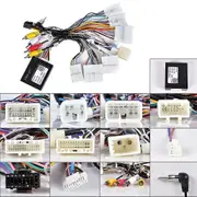 For Toyota Car Stereo Radio Power Wiring Harness Cable Adapter Support Amp