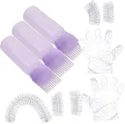 ASAKKURA Complete Hair Dyeing Set Hair Bleach Kit Tools for Long Short Curly Straight Hair Root Comb Applicator Gloves