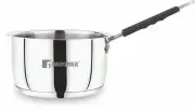 BERGNER Eternity Stainless Steel Saucepan, 14cm, 1.2 Ltr, Silver- Free Delivery