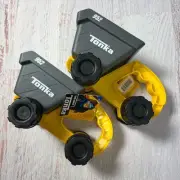 NEW TWO Tonka Sand Dumper Toy Truck with Rolling Wheels & Working Dump Plastic