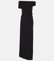[The Row] The Row Nassau silk crêpe gown AU 8 black
