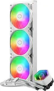 Cooler Master MLW-D36M-A18PA-RW FN2432 MASTERLIQUID 360 Core II White 360mm Simple Water Cooling CPU Cooler