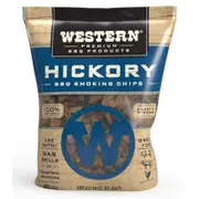 Western BBQ Hickory Wood Smokers Chips Smoking Outdoors Barbecue Timber