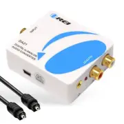 Coxial/Optical Digital To Analog Audio Converter Over RCA (DA21)