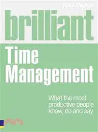 在飛比找三民網路書店優惠-Brilliant Time Management ― Wh