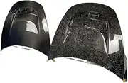Hood Scoops for Cars， Compatible for Tesla Model 3 Modified Compatible Forged Carbon Fiber Cover Carbon Fiber Engine Hoods