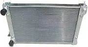 All Aluminum Radiator Cooling Compatible For VW Golf MK1 MK2 GTI/Scirocco 1.6 1.8 8V MT Manual