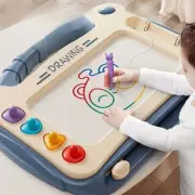Painting Board Puzzle Toy Gift for Christmas 4 Stamps 1 Paint Brush 4 Stands