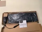 Amazon Basics Wired Keyboard & Mouse Combo, (NEW).