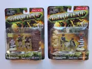 Set of 2 New Bravo Team U.S. DELTA FORCES Unimax 1:32 Scale Target Exclusive