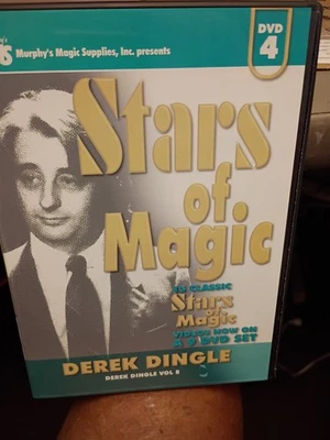 Derek Dingle Magic Tricks DVD - Stars Of Magic DVD Vol. 8