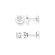 Buy Silver Ear Studs Set by THOMAS SABO Australia online - THOMAS SABO Australia