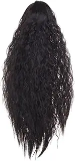 Baluue Vintage Styling Women's Curly Clip Wig Synthetic Ponytail Hair Extension for Party Cosplay Daily Wear