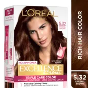 L'Oreal Paris Excellence Creme Triple Care Hair Color - 5.32 Caramel -72ml +100g