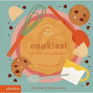Cook in a Book Cookies! ― An Interactive Recipe Book(硬頁書)/Lotta Nieminen【禮筑外文書店】