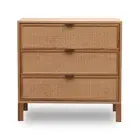 Junta European Messmate Veneer Tallboy 3 Drawers Clear Finish
