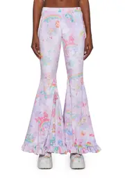 [Dolls Kill x Care Bears] Friends Forever Flare Pants