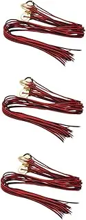 ibasenice 3sets Diy Cd Recording Essential Alloy Guitar Piezo Pickup Preamp Coil for Acoustic and 24pcs*3