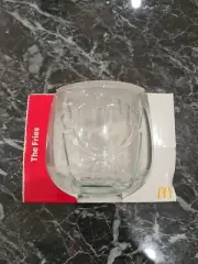 McDonalds 50 Years of Maccas The Fries Wobbling Glass 2021 Brand New Cup Mug