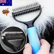 Pet Dog Cat Grooming Comb Brush Trimmer Tool Undercoat Rake Dematting Deshed New