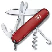 VICTORINOX Compact Red Swiss Army Knife Multi-function Knife Camping Outdoor