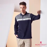 在飛比找momo購物網優惠-【MONTAGUT 夢特嬌】MIT台灣製商務休閒厚棉POLO