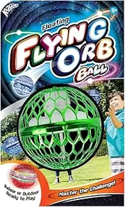 Kazaang Floating Flying Orb Ball Green - toys Soaring Hover Boomerang Spinner Hand Controlled Cosmic Globe Spinning Kids Adults Outdoor Fly Toy Birthday Gift Cool Stuff for Boys Girls 8 9 10+ Year Old