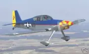 Harmon Rocket II HR2 Airplane Wood Model Free Ship New