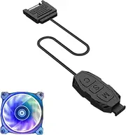 5V RGB Controller - 5V Stable ARGB Controller for LED,Stable 3 Pin ARGB Controller LED Strip Connector Extension Cable Cord Wire for SMD RGB LED Light Strip Helves