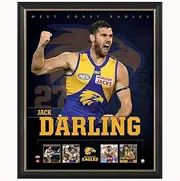 Jack Darling West Coast Eagles Official Afl Print Framed