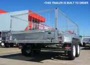 8x5 Tandem Box Trailer Dual Axle Trailer For Sale Electric Brakes Brisbane QLD