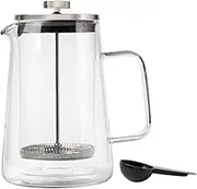 Maxwell & Williams Blend Vienna Double Wall Plunger, Clear, 1 Litre Capacity