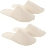 Baluue 2 Pairs Slippers Filler Decoration Bra Cup Inserts Bathing Suit Inserts Bra Cups Inserts Removable Pad Breathable Bra Inserts Removable Inserts Dual-purpose Fan White Felt Cloth