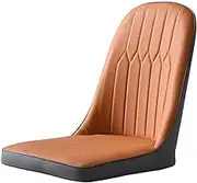Floor Chair with Back Support,Legless Tatami Chair Ergonomic Floor Chair,High Resilience Sponge,for Living Room Bedroom Apartment(Orange)