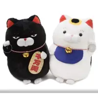 在飛比找蝦皮購物優惠-日本正品 饅頭貓Amuse 招財貓娃娃