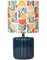 [Lexi Lighting] Cyra Ceramic Table Lamp in Cream