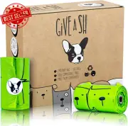 240 Compostable Dog Poop Bags Plant-Based 16 Rolls ASTM D6400 Eco-Friendly