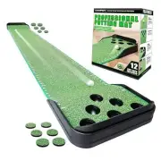 Pong Game Golf Putting Green - Premium Green Surface Golf Putting Green Style