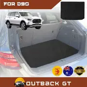 6D Diamond Car Boot Mat for LDV D90 2017-Current (3rd Row seats up/7 seater) - Heavy Duty Carpet Liner